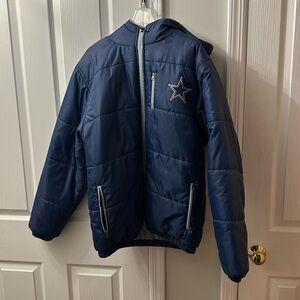Dallas Cowboys pro line NFL winter jacket size small